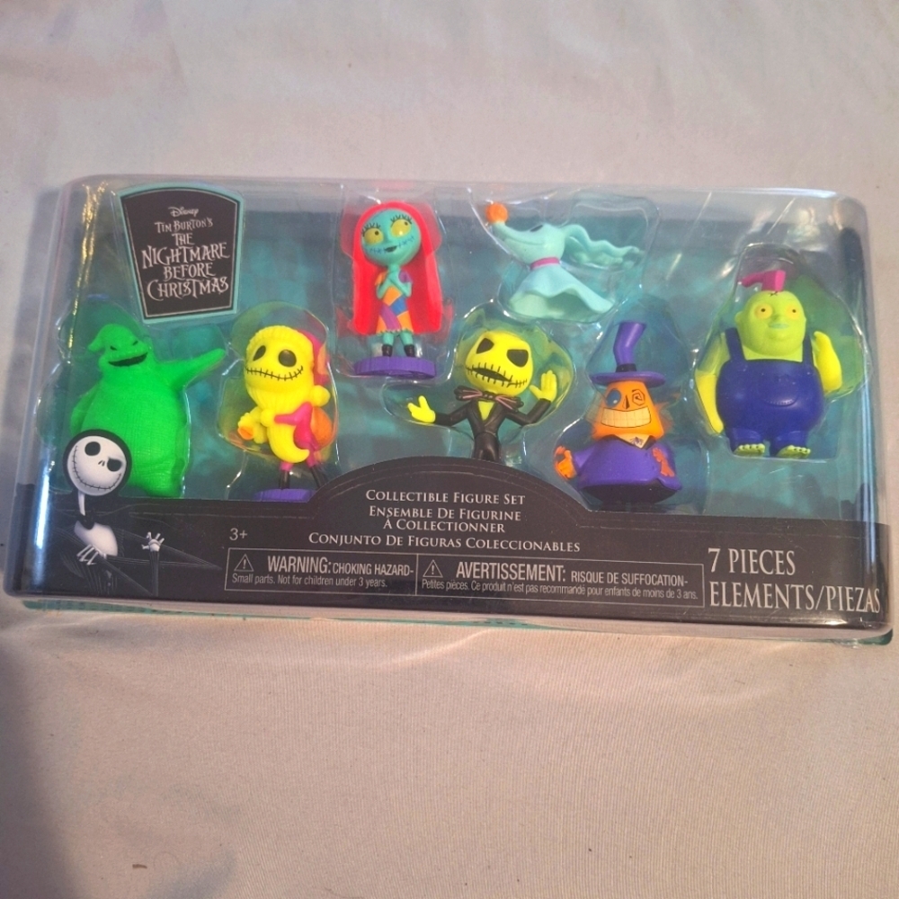 Nightmare Before Christmas 7pc Collection Set NWT